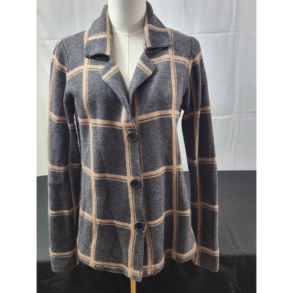 Bartolini Sweaters - Bartolini Cardigan‎ Sweater Size M Made in Italy Wool Viscose Cashmere Blend